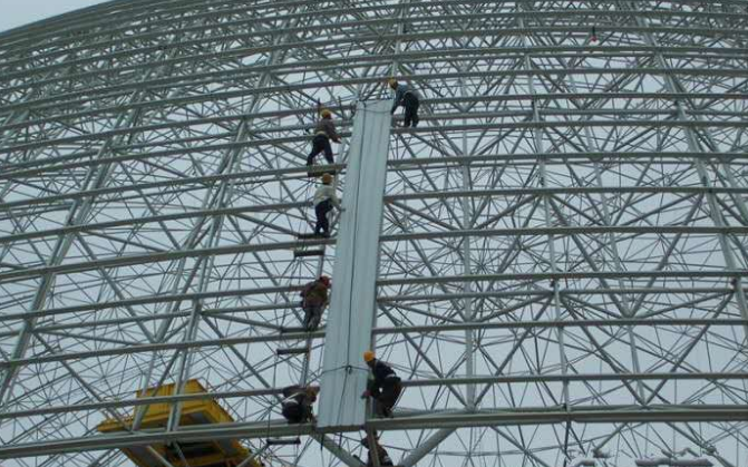 網(wǎng)架裝配好以后應(yīng)當(dāng)留神哪八項(xiàng)驗(yàn)收事件