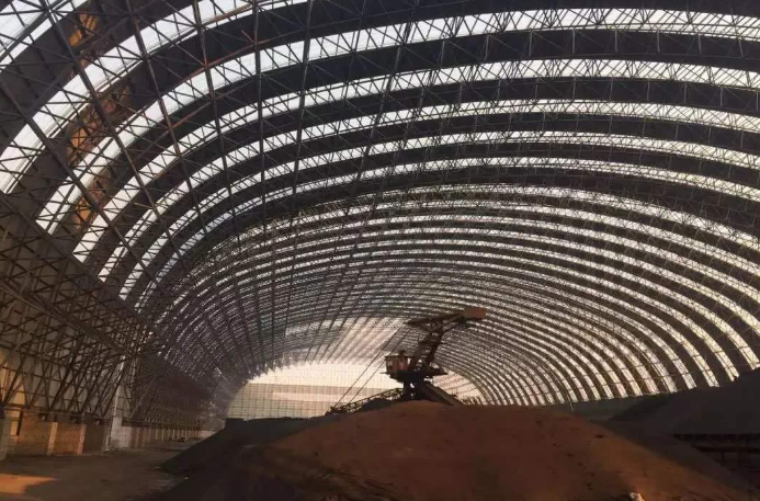 概述原料場(chǎng)封閉技術(shù)的特點(diǎn)和類型